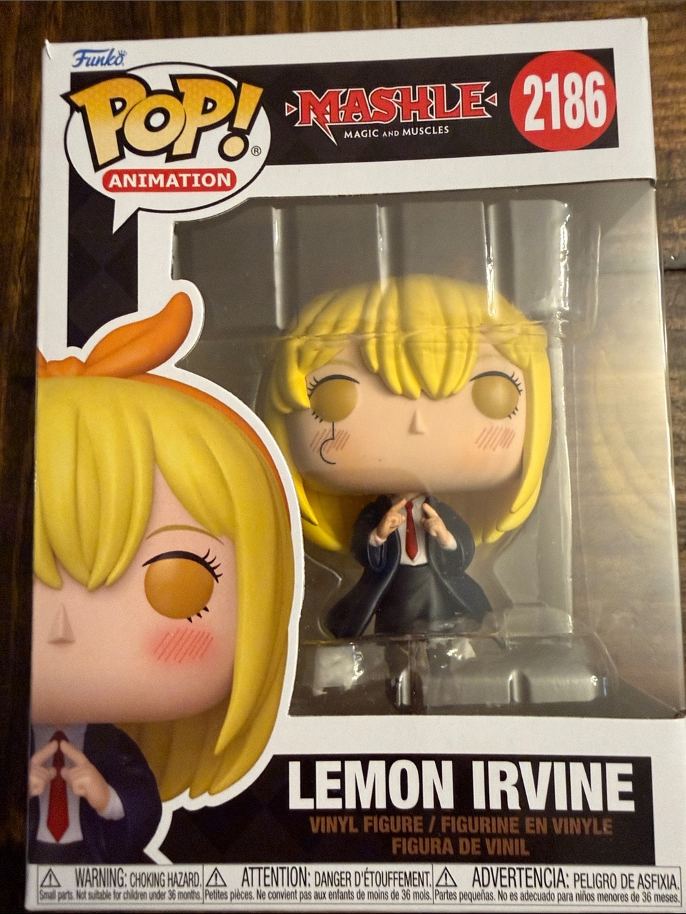 Funko Pop! Mashle “Lemon Irvine” from Anime and Manga Series (Collectible #2186)